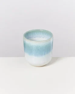 Alcachofra Becher klein grünblau