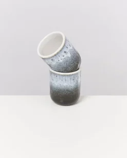 Alcachofra Espressobecher schwarzblau