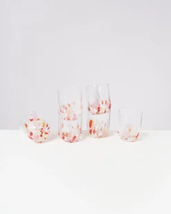 Alegria Glas groß rosé coral