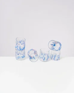 Alegria Glas klein blau rosé 6er-Set