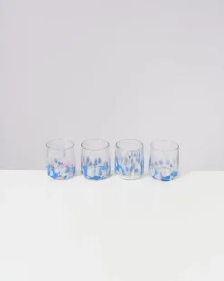Alegria Glas klein blau rosé