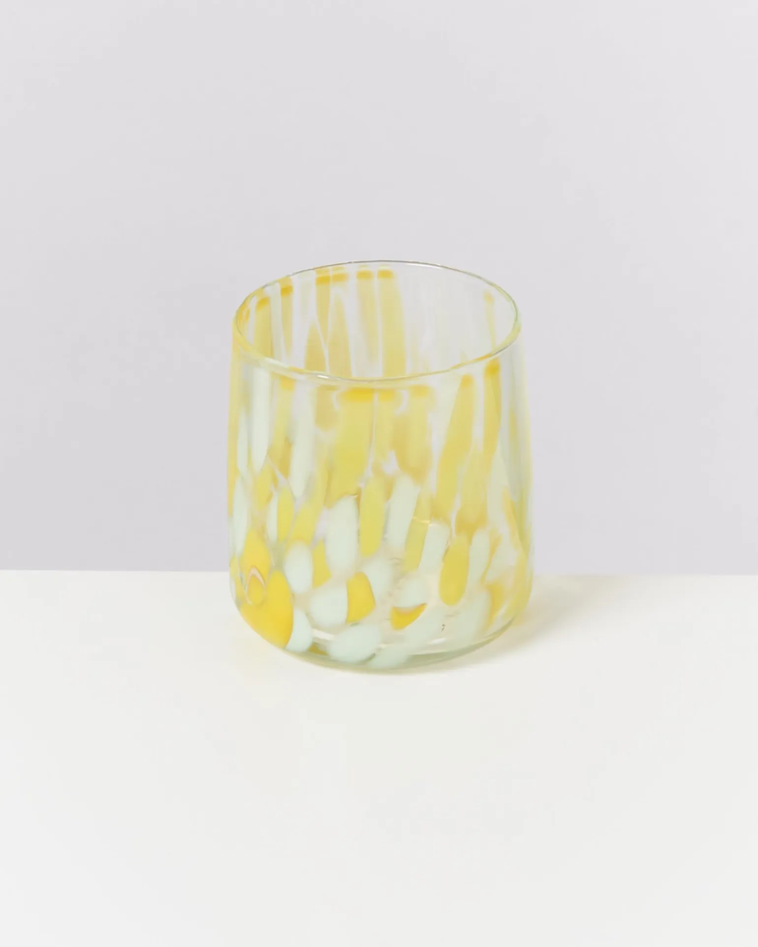Alegria Glas klein gelb sand