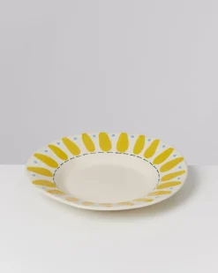 Alfama Pastateller gelb blau