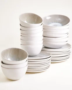 Areia Geschirr-Set grau 40-teilig