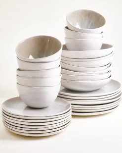 Areia Geschirr-Set grau 32-teilig
