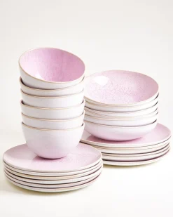 Areia Geschirr-Set rosé 24-teilig