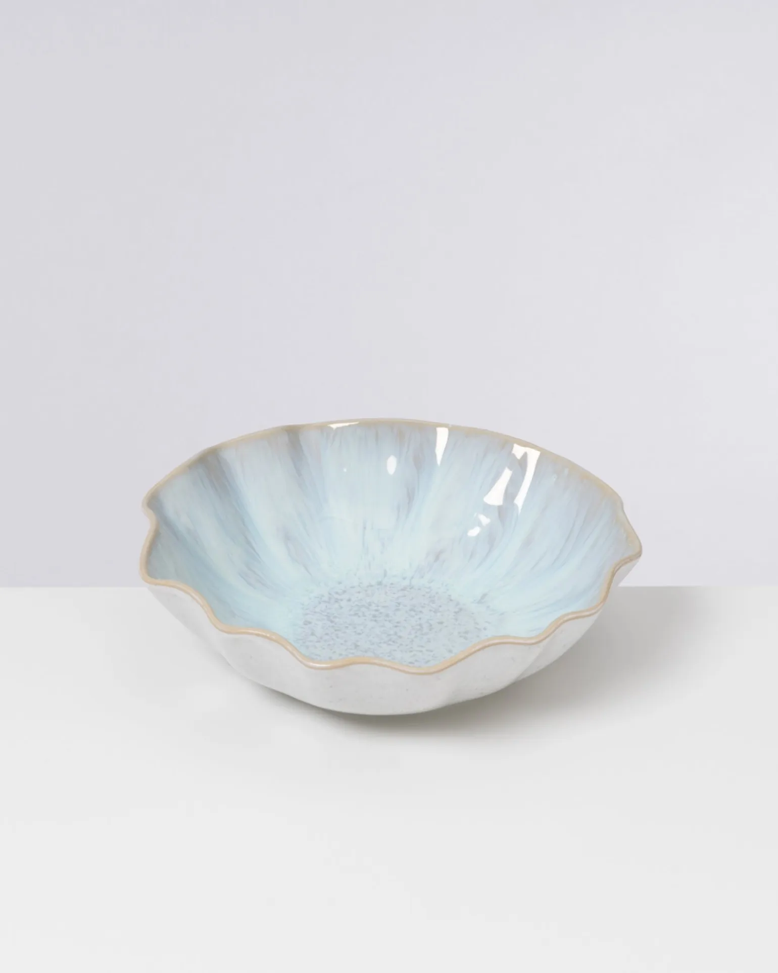Areia Geschirr-Set shell azur 8-teilig