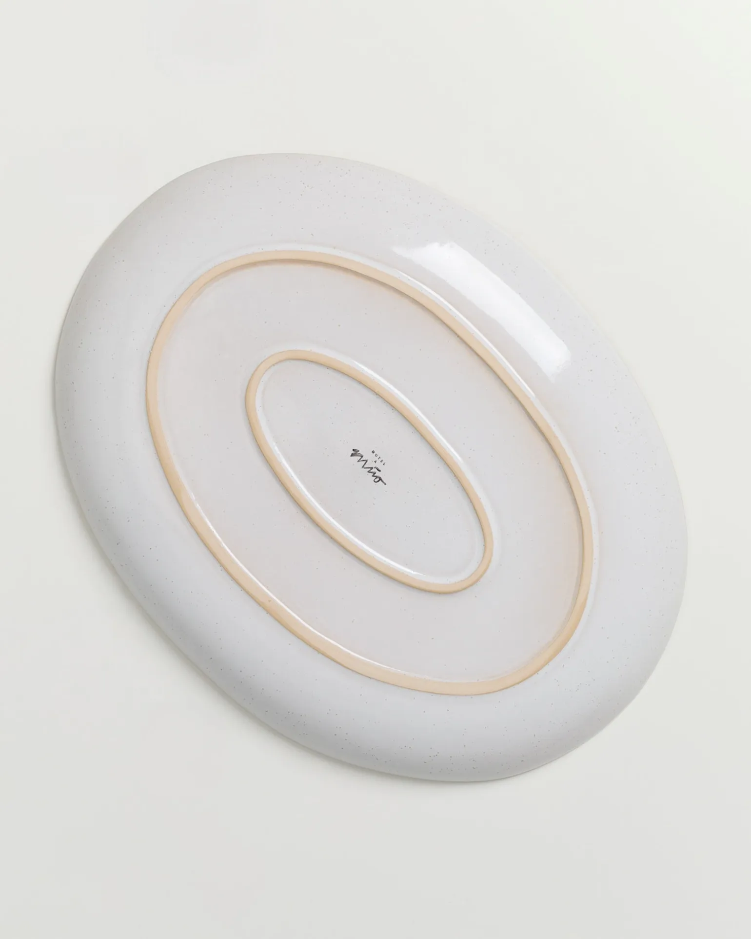 Areia Servierplatte L oval aqua