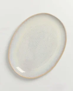 Areia Servierplatte L oval sand