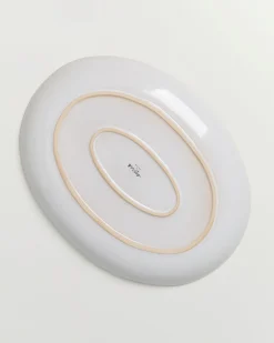 Areia Servierplatte L oval sand