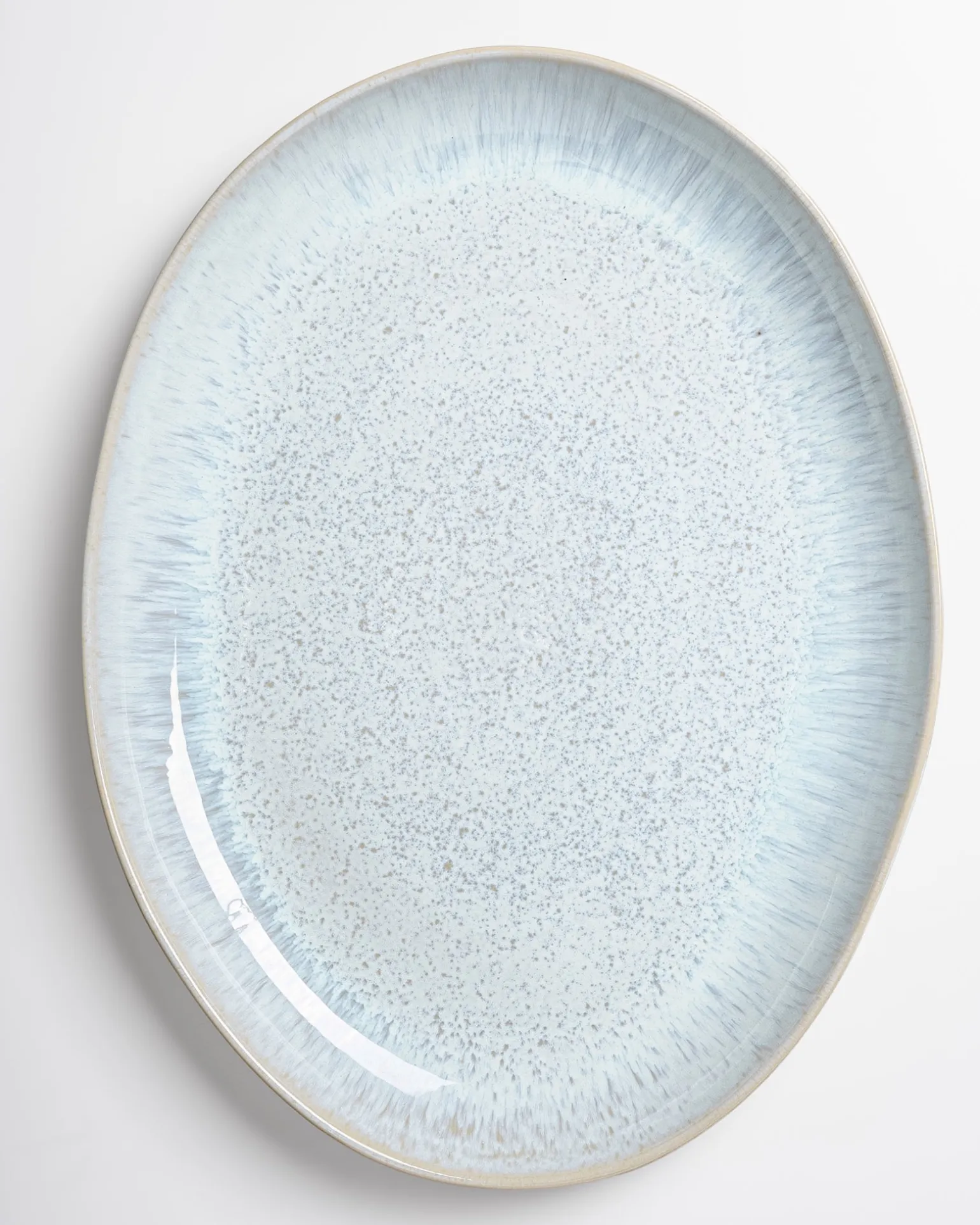 Areia Servierplatte XL oval azur