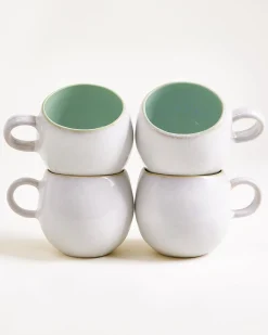 Areia Tasse groß mint 4er-Set