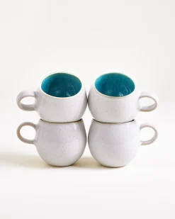Areia Tasse klein aqua 4er-Set