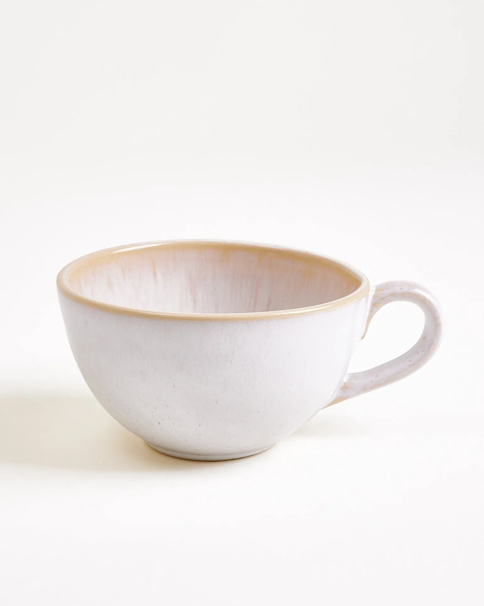 Areia Teetasse & Untertasse groß classic sand