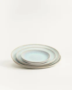 Areia Teller-Set azur 6-teilig