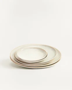 Areia Teller-Set sand 6-teilig