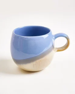 Bica Tasse groß cornflower sand 4er-Set