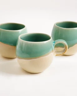 Bica Tasse klein hellgrün sand 4er-Set