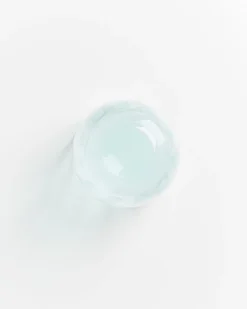 Calma Glas groß swirl grün