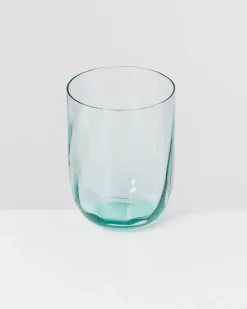 Calma Glas groß swirl grün 6er-Set