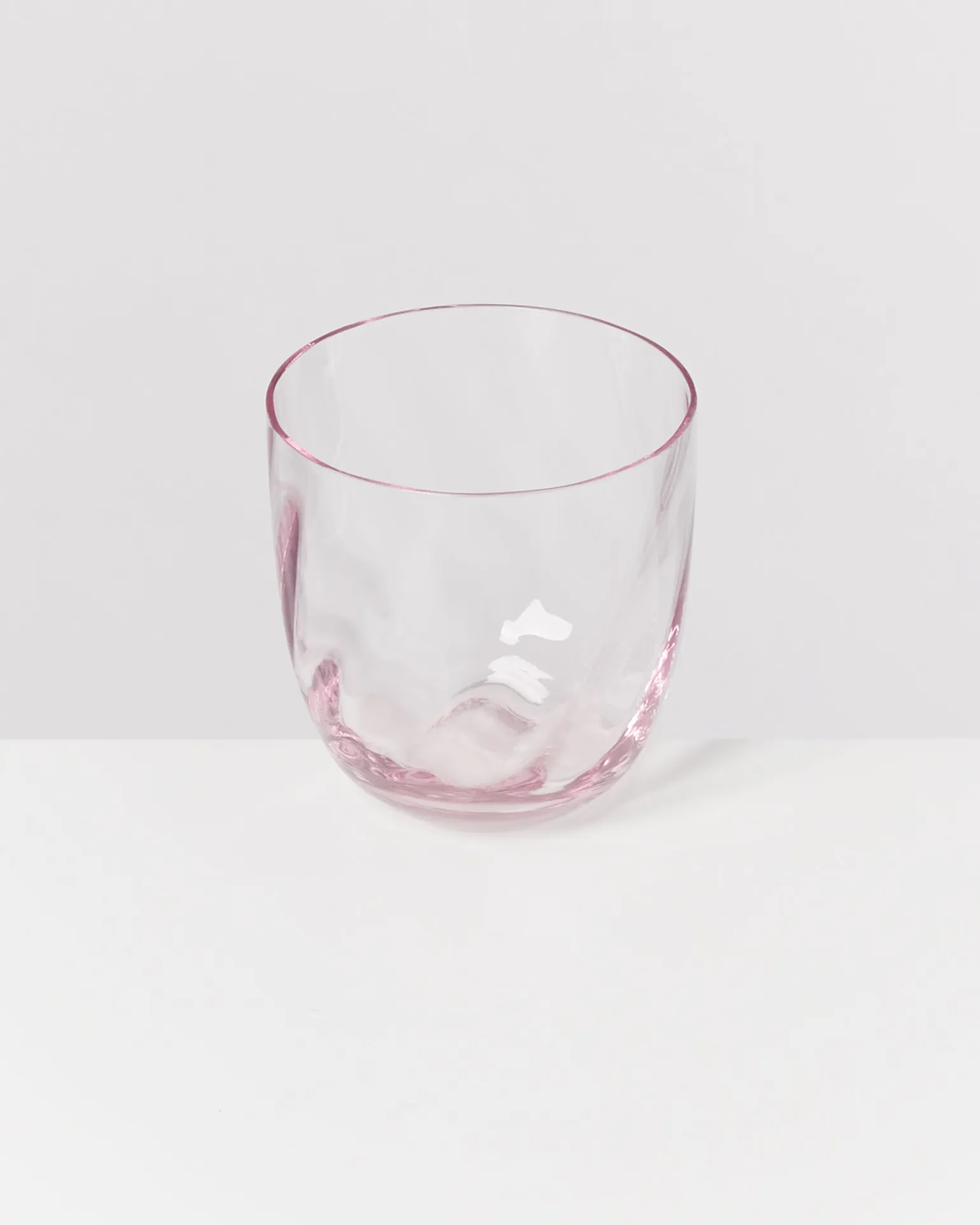 Calma Glas klein swirl rosé