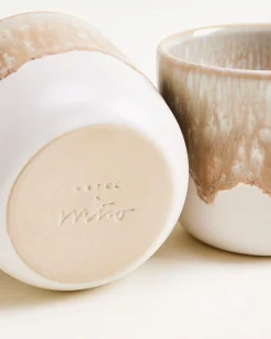 Coimbra Becher klein sand 6er-Set