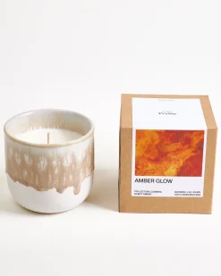 Coimbra Duftkerze Amber Glow sand