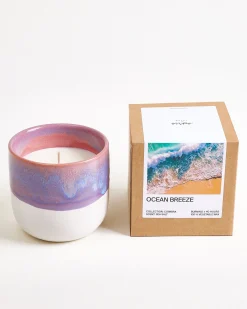 Coimbra Duftkerze Ocean Breeze lila