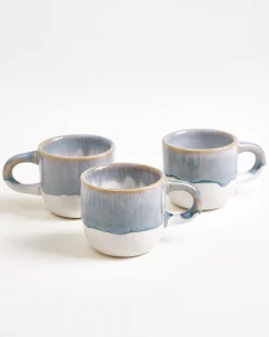 Coimbra Espressotasse graublau 6er-Set