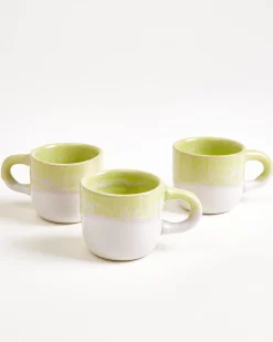 Coimbra Espressotasse lime 6er-Set
