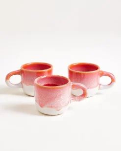 Coimbra Espressotasse pink 6er-Set