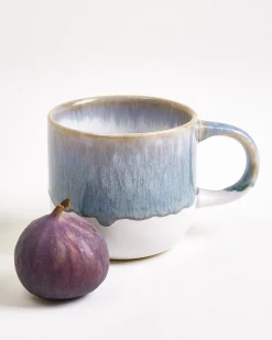 Coimbra Tasse groß graublau 6er-Set