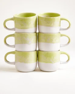 Coimbra Tasse groß lime 6er-Set