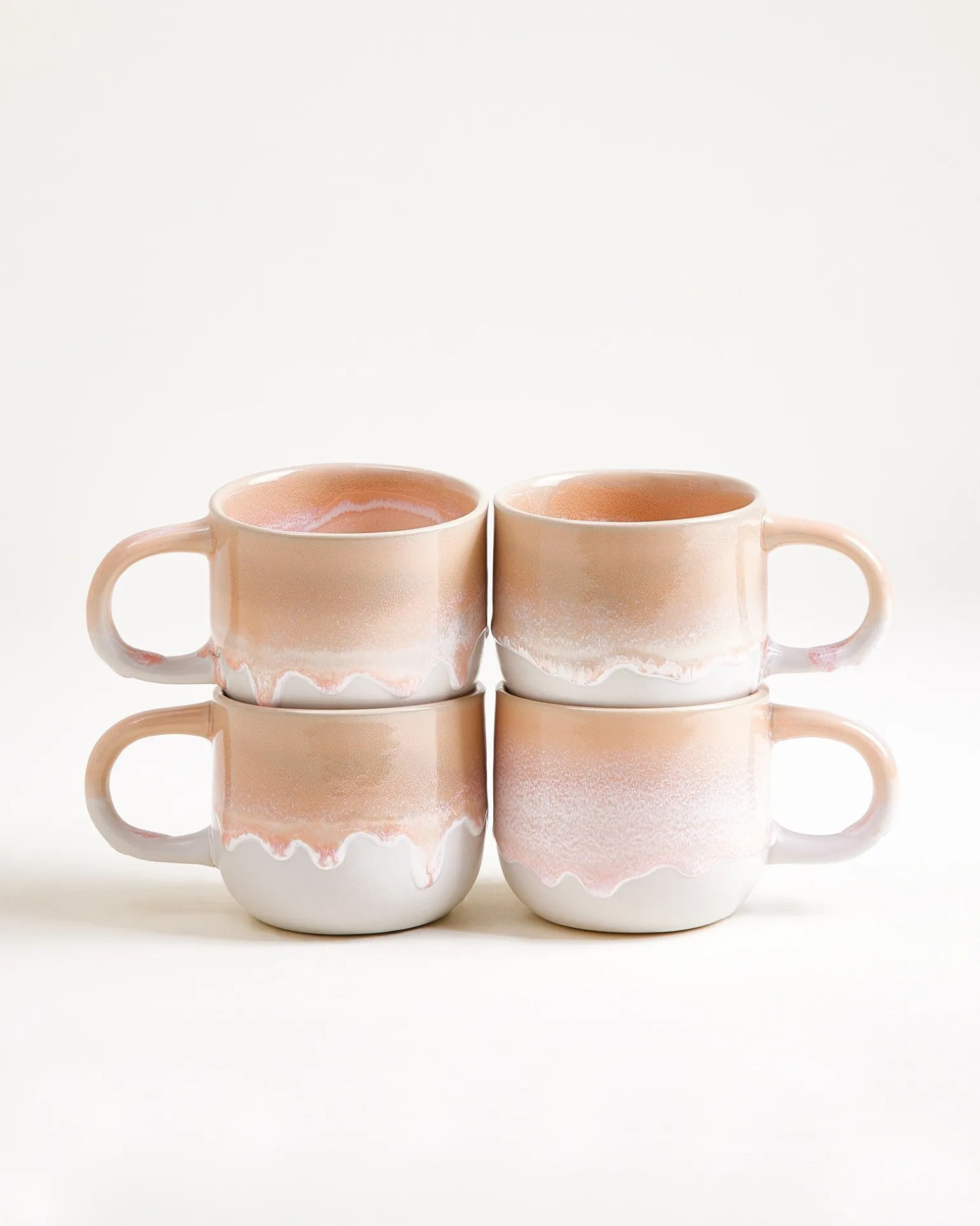 Coimbra Tasse klein apricot 4er-Set