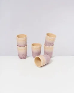 Copa Alto Becher groß apricot flieder
