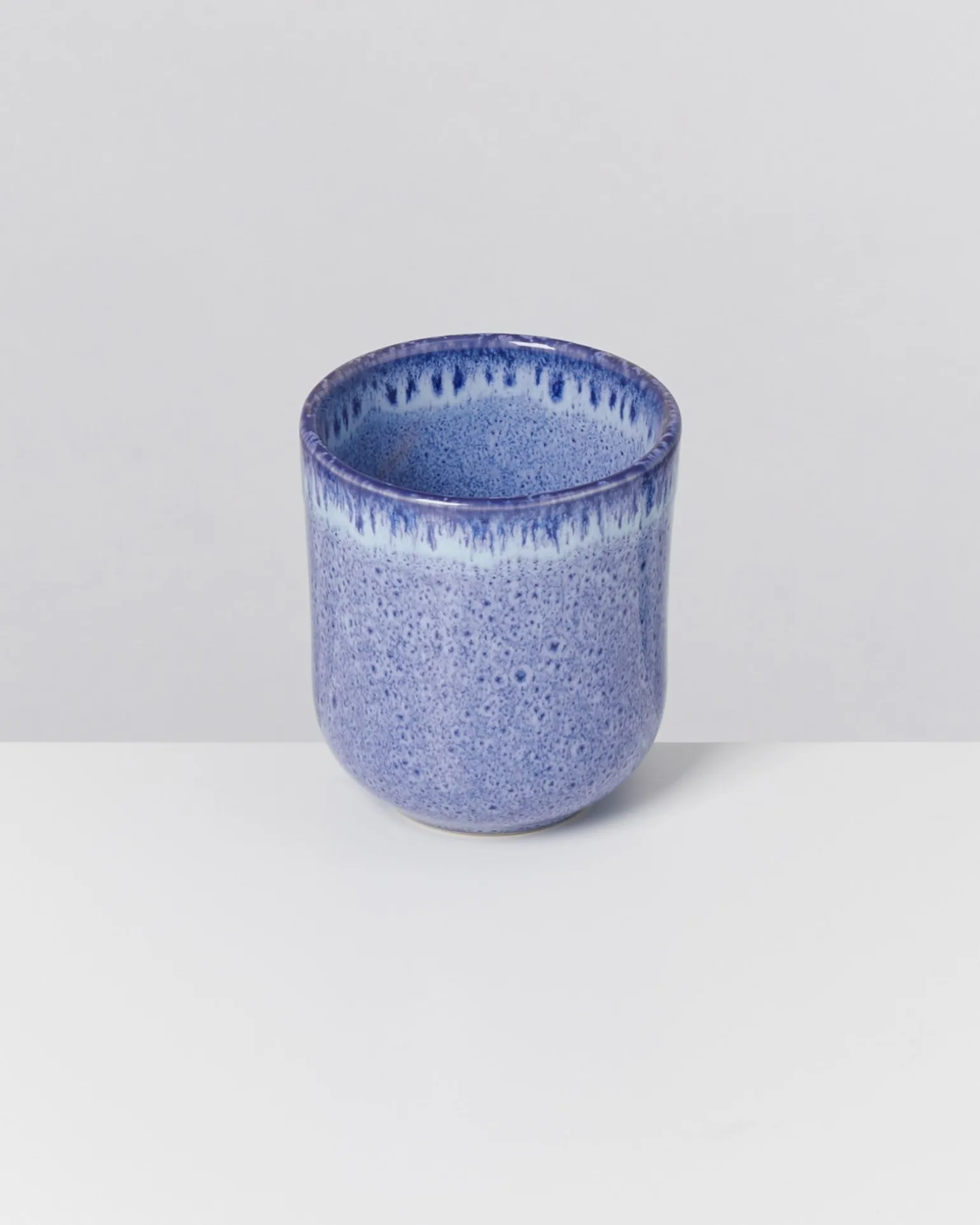 Copa Alto Becher klein gesprenkelt dunkelblau