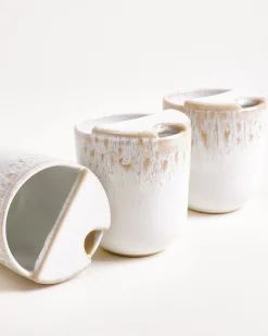 Copa Alto Becher klein To-Go sand weiß