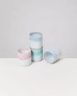 Cordoama Becher groß Soft Ombré mix 4er-Set