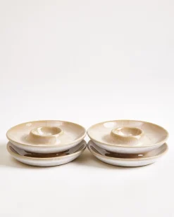Cordoama Eierbecher sand 4er-Set