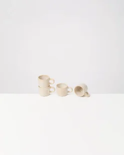 Cordoama Espressotasse classic sand 4er-Set