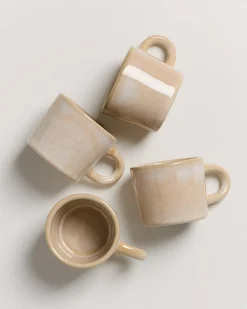 Cordoama Espressotasse classic sand 4er-Set
