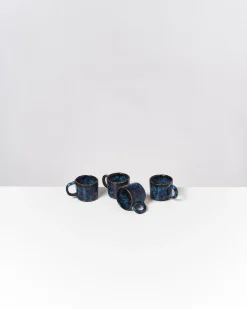 Cordoama Espressotasse classic dunkelblau 4er-Set