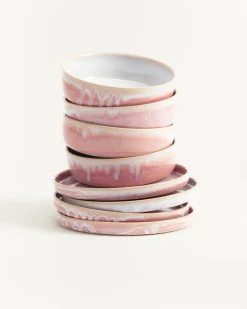 Cordoama Frühstücks-Set rosé 8-teilig