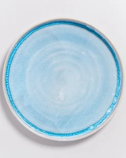 Cordoama Geschirr-Set aqua 24-teilig