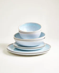 Cordoama Geschirr-Set classic azur 8-teilig