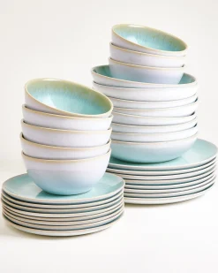 Cordoama Geschirr-Set classic mint 32-teilig
