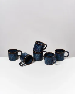 Cordoama Tasse klein classic dunkelblau 6er-Set