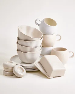 Geschirr-Set Morning Sands sand 17-teilig