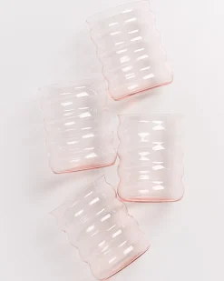 Joia Glas groß bubble rosé 4er-Set