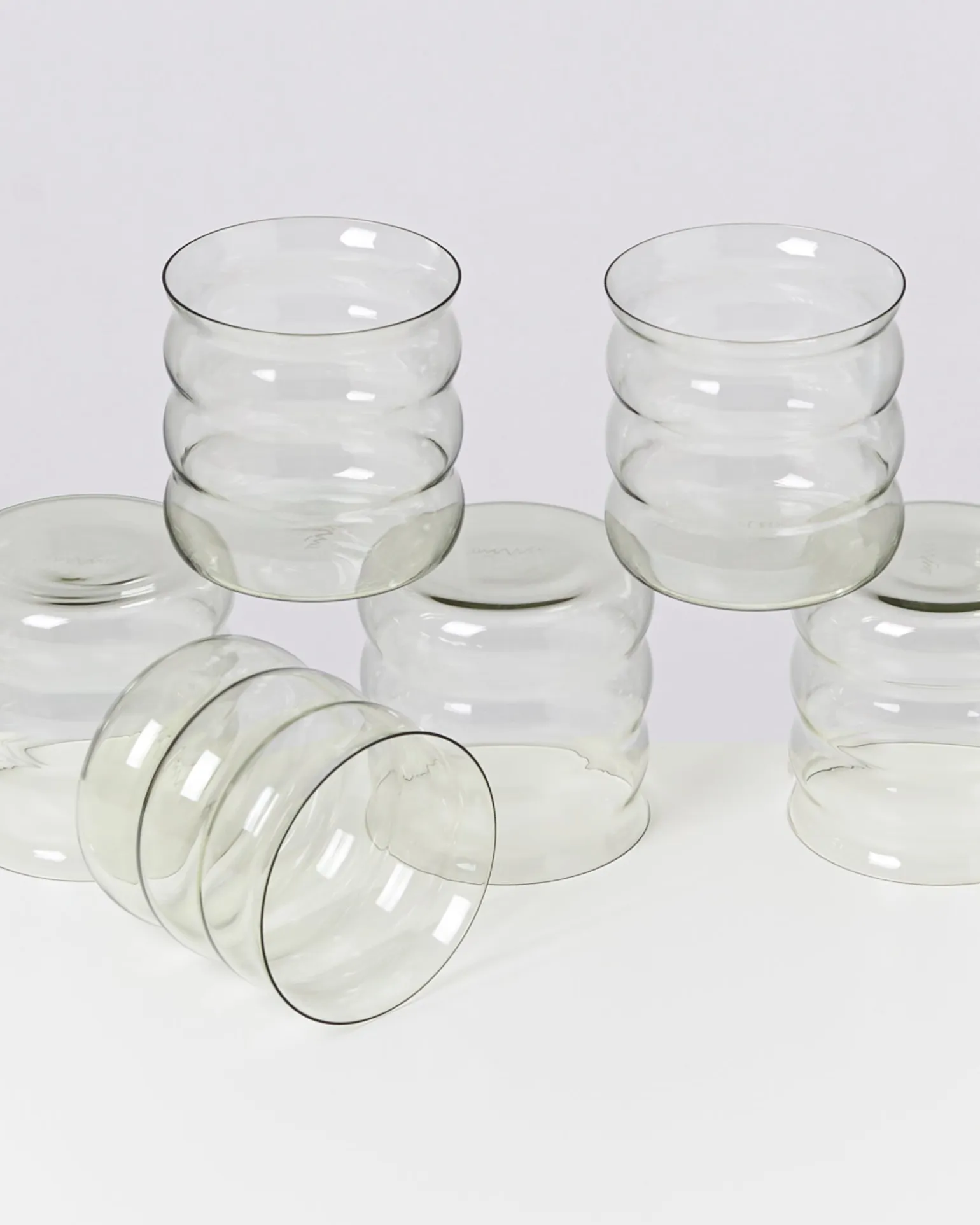 Joia Glas groß bubble smaragd
